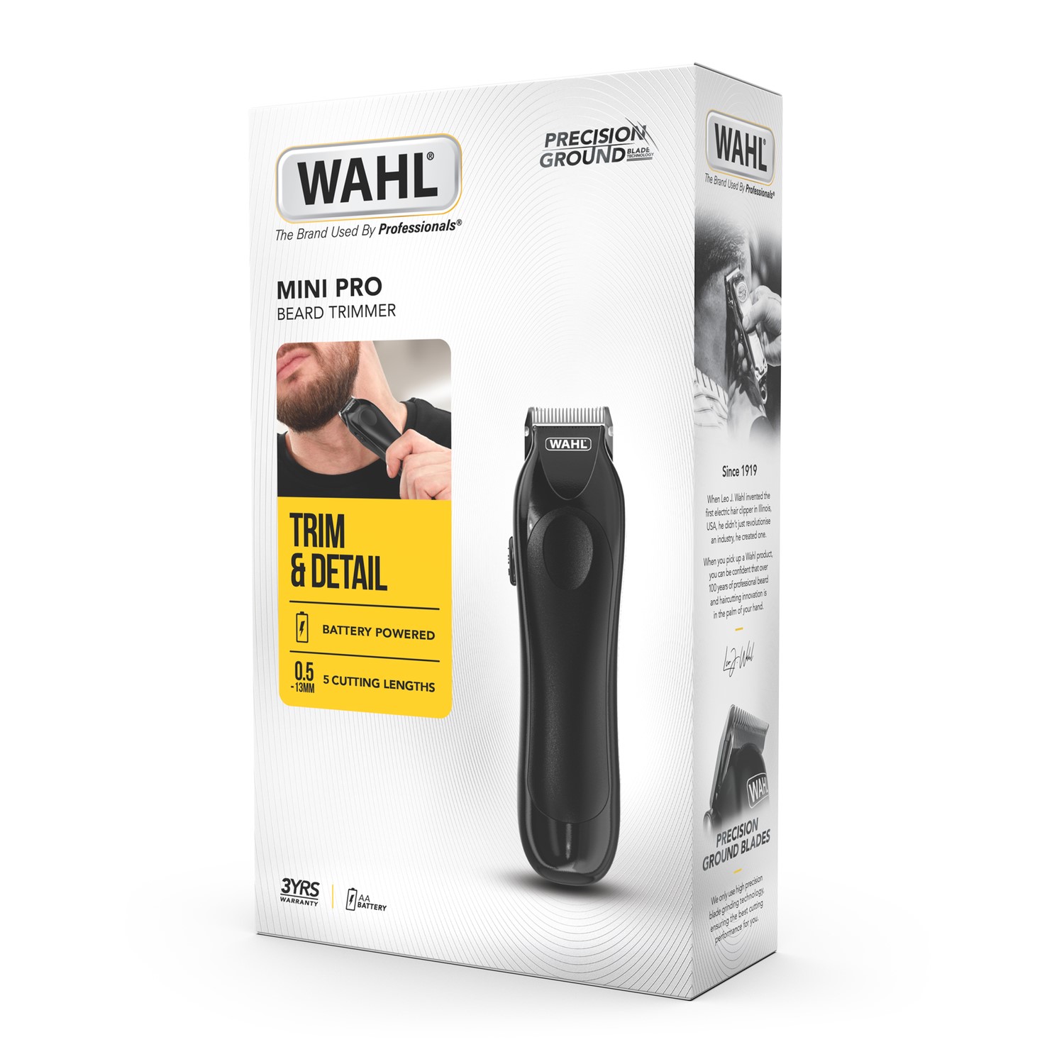 Wahl Mini Pro Cordless Trimmer Kit 0.5 - 13mm Cutting Lengths